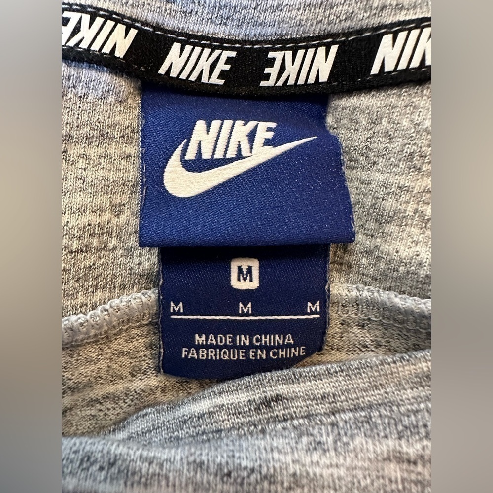 Nike Advance 15 Knit Top Short Sleeve Gray - Picture 10 of 11